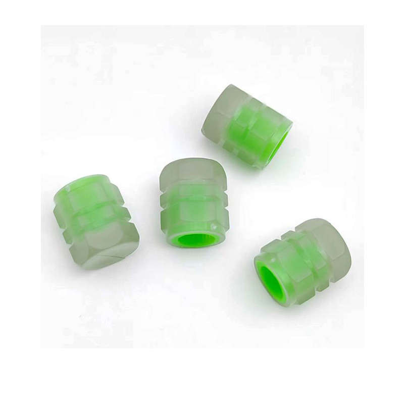 Glow in the Dark Novelty Valve Caps (Green)