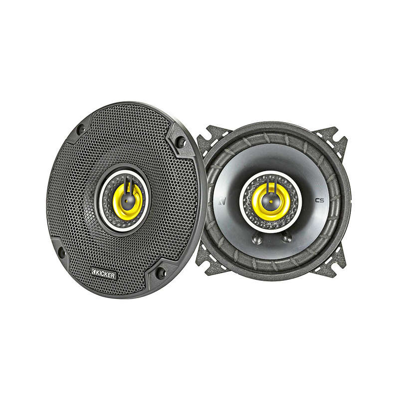 Kicker 46CSC44 CS Series 150w/50rms Coaxial Speakers