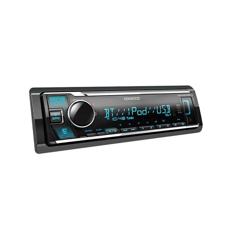 Kenwood KMM-BT408 Media Player with USB, Vari Colour and 3.5V