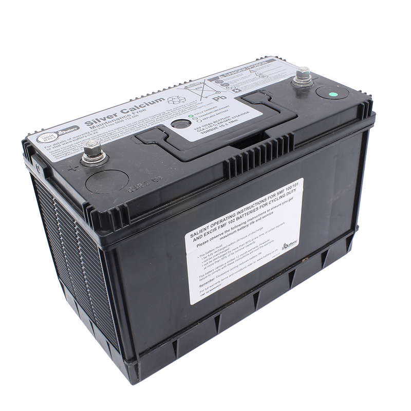 Deep Cycle Excel Battery - 12V - 100Ah - Screw On Terminal