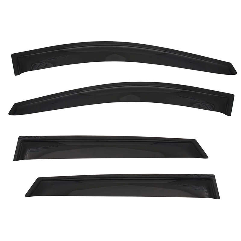 Gloss Black Windshields for Hyundai Tucson/Ix35 2010+ - 4piece set