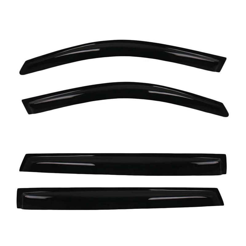 Gloss Black Windshields for Toytoa Rav 4 2008-2013 - 4piece set