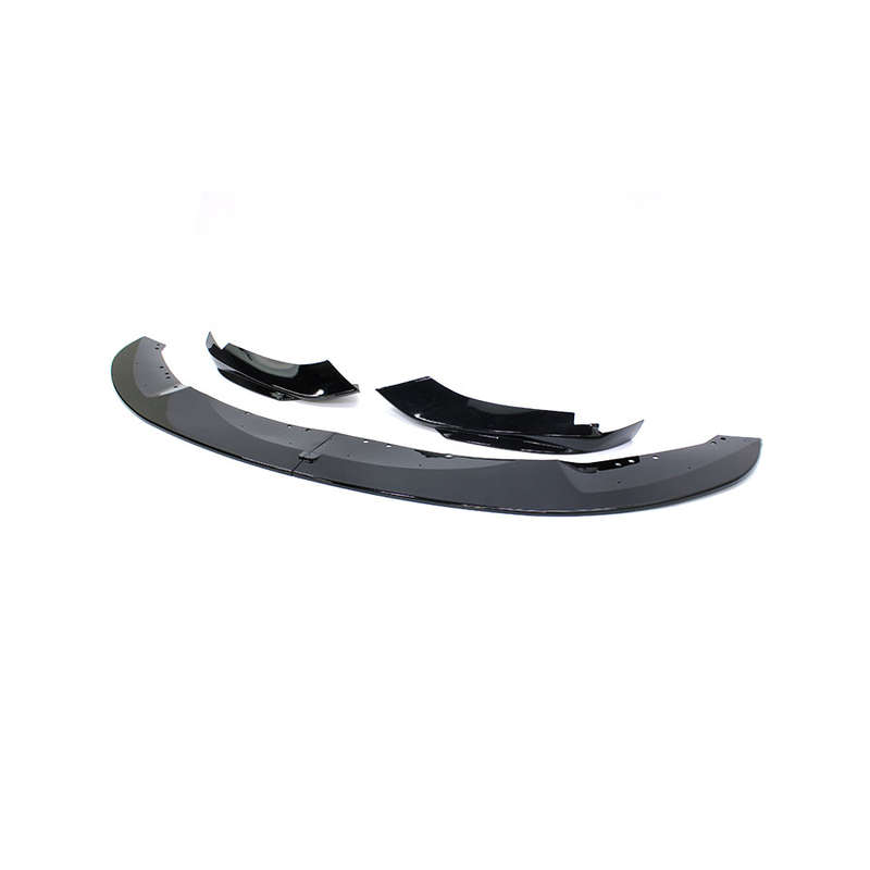 Suitable for Bmw F22 Facelift Models - 4piece Performance Gloss Black Front Spoiler