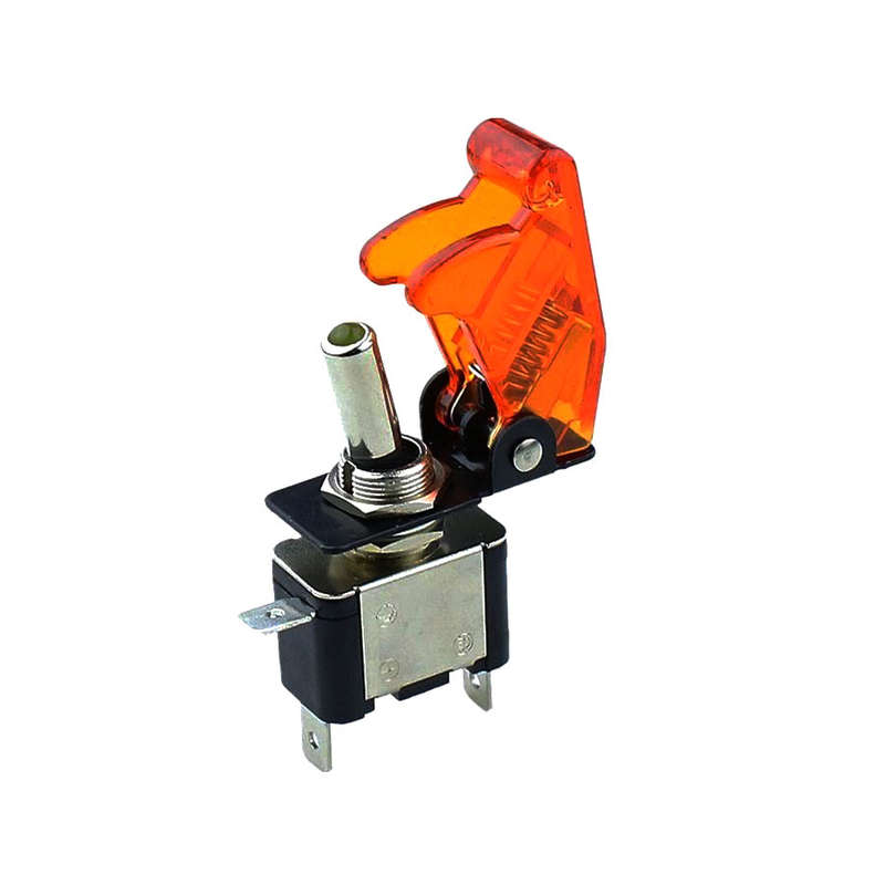 Performance Racing Single Toggle Switch (transparent amber)