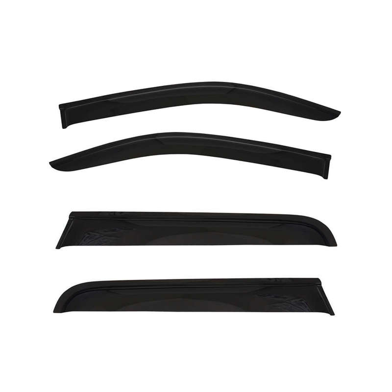 Gloss Black Windshields for VW Amarok 2010+ (4piece set)