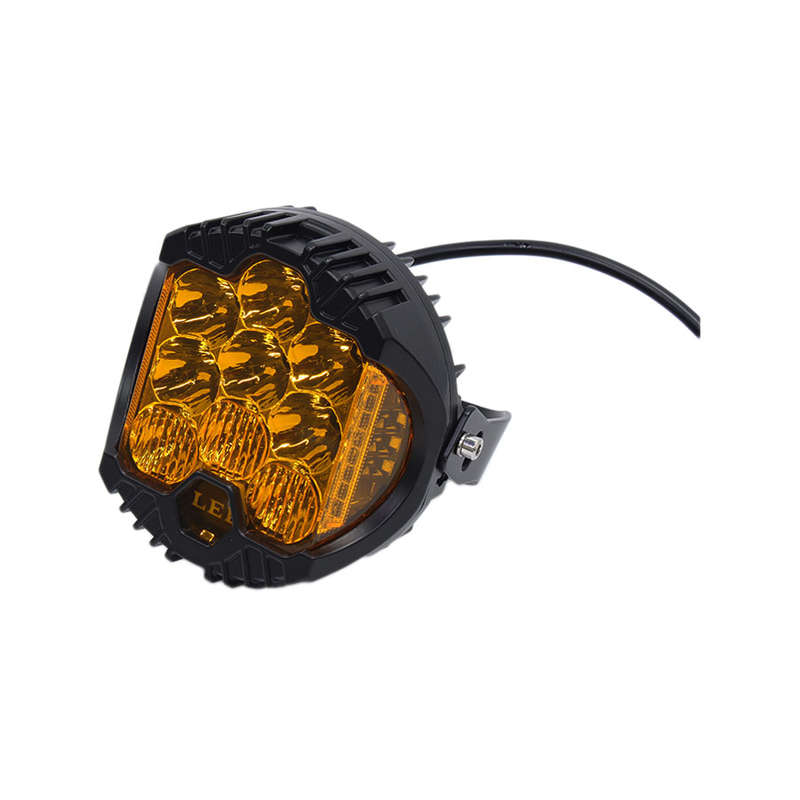 LED360 Econo DRL 5" Amber Spotlights (each)