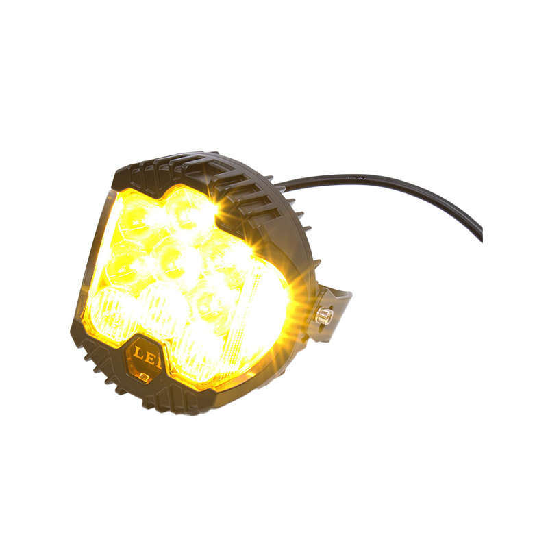 LED360 Econo DRL 5" Amber Spotlights (each)