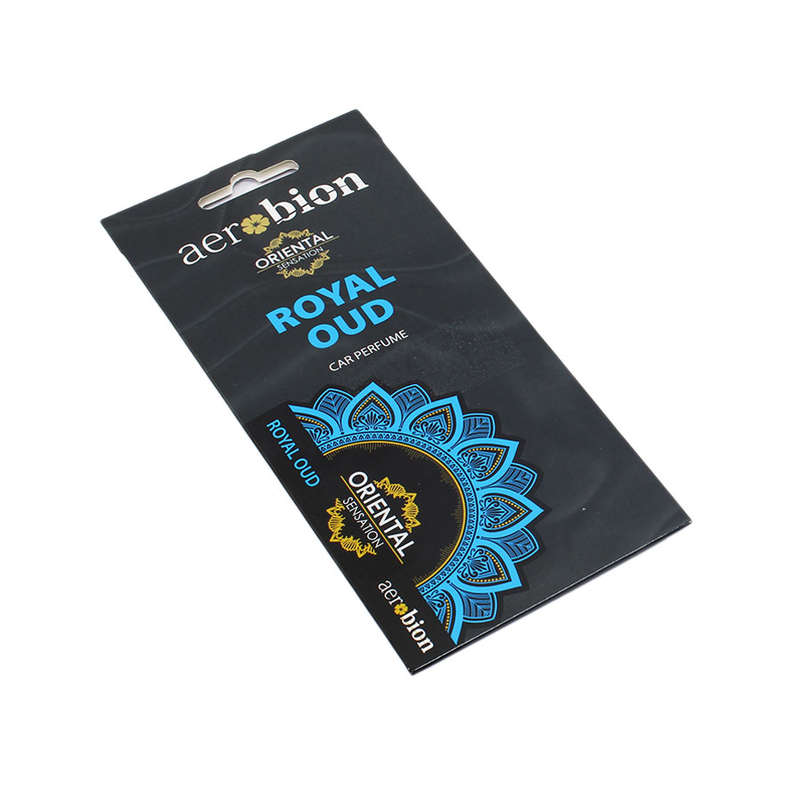 Aerobion Oud Royal Car Perfume Card