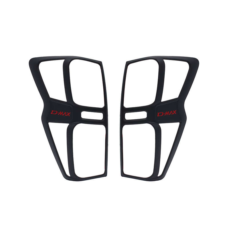 Isuzu D-Max 2021 Mattt Black Tailight Trim (Pair)