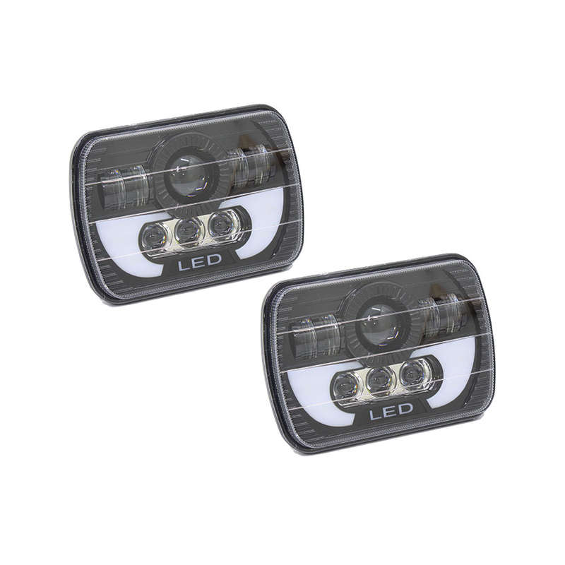 7" LED Headlight for Nissan 1400/Colt/Wrangler/Hilux (pair)