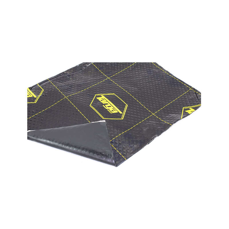Targa Gold Series Sound Deading Sheet (75x50cm, 2.4mm width) - Pack of 10 Incl. A Free Roller