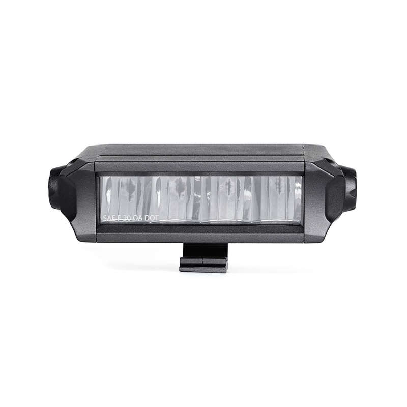 LED360 Black Widow 6" Foglight with White/Amber Lighting including harness
