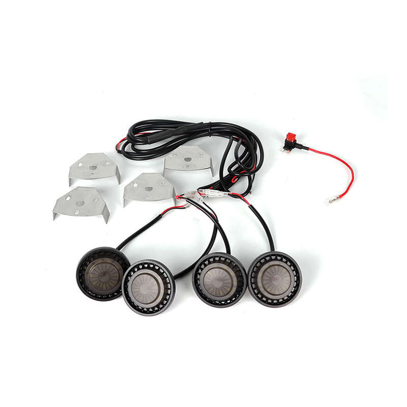 LED360 Black Widow GrilleLighting Set with Harness - Suitable for Jeep Wrangler (White)