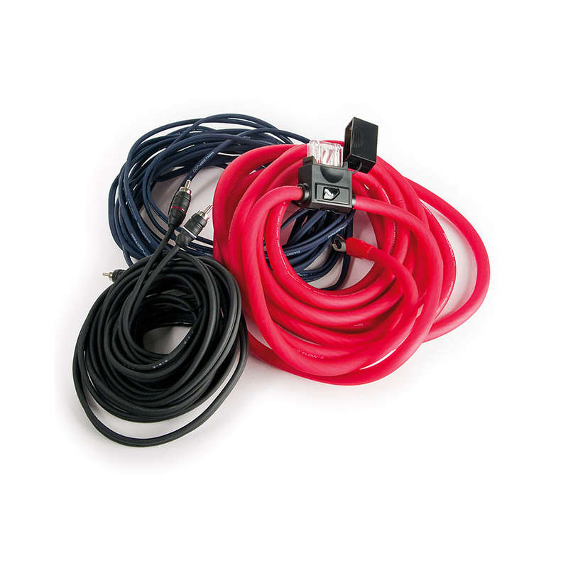 Connection 4 Guage Wiring Kit including RCA
