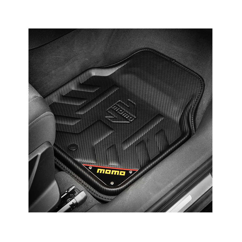 Momo Protective PVC Fibretec Design Car Mat Tray for RHD Vehicles (each)