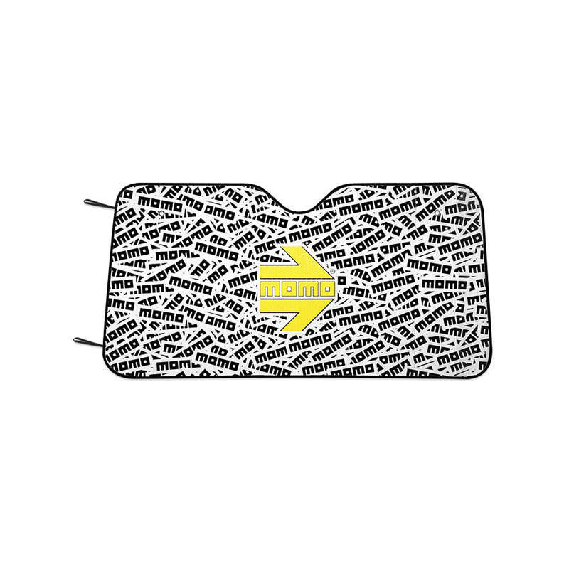 Momo Freccia Black &amp; White Windscreen Sunshade - medium (140x70cm)