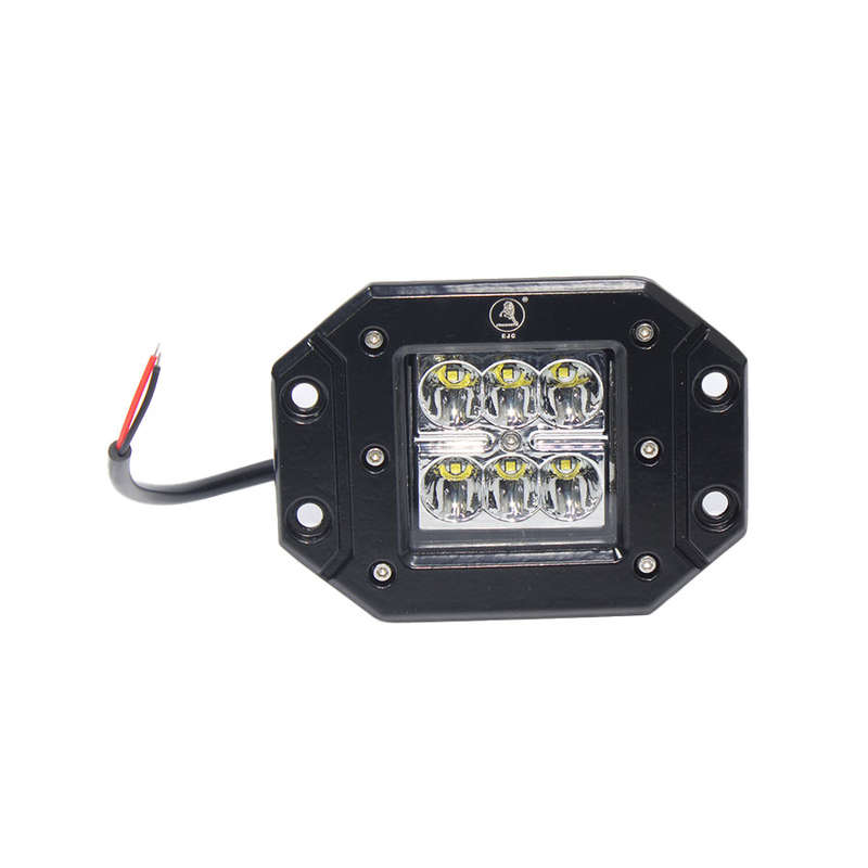 Cube Design 6-LED 18 Watt Spotlight - 12x9cm (each)