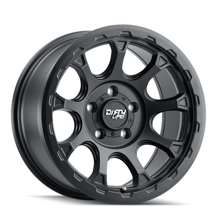 17" Dirty Life Drifter 6/139 Matt Black Alloy Wheels
