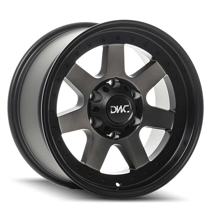 17" DWC Prodigy 6/114 Dark Tint Alloy Wheels
