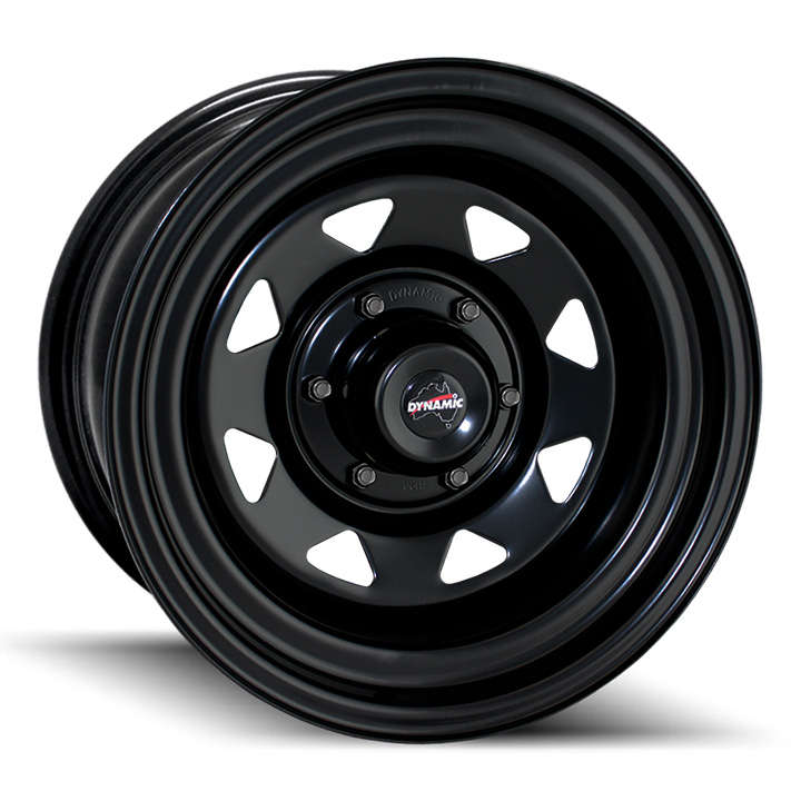 16" Dynamic Sunraysia Triangle 8/170 Black Alloy Wheels