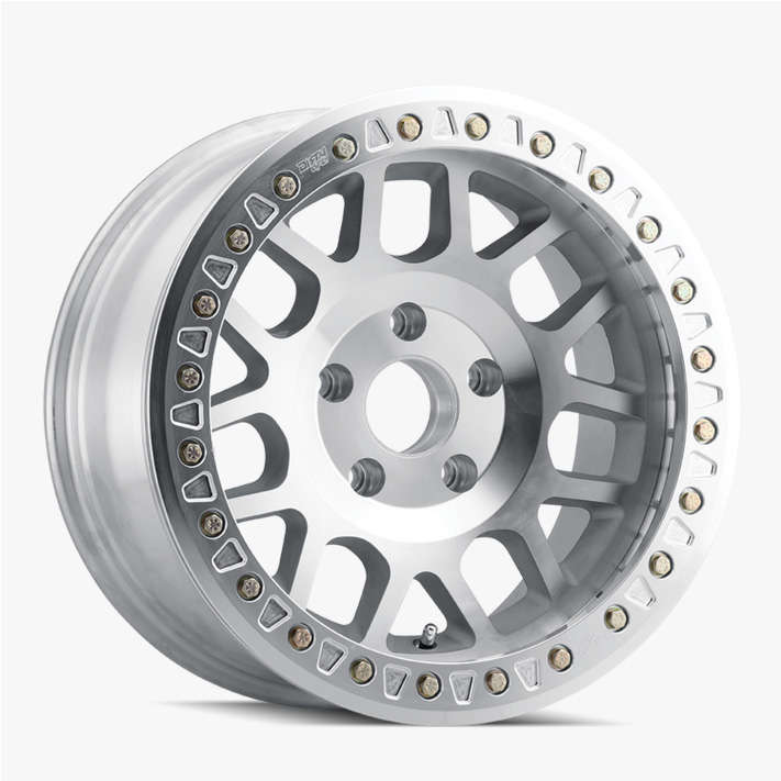 17" Dirty Life Mesa Race Machined Silver Blank PCD Alloy Wheels