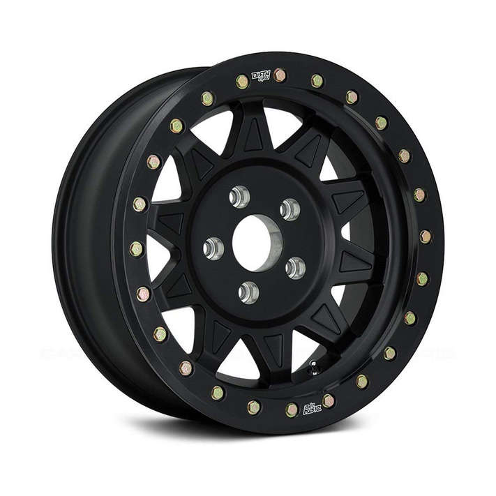 15" Dirty Life Roadkill Race 4/137 Matt Black Alloy Wheels