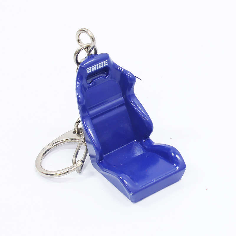 Keyring with Racing Seat (blue)