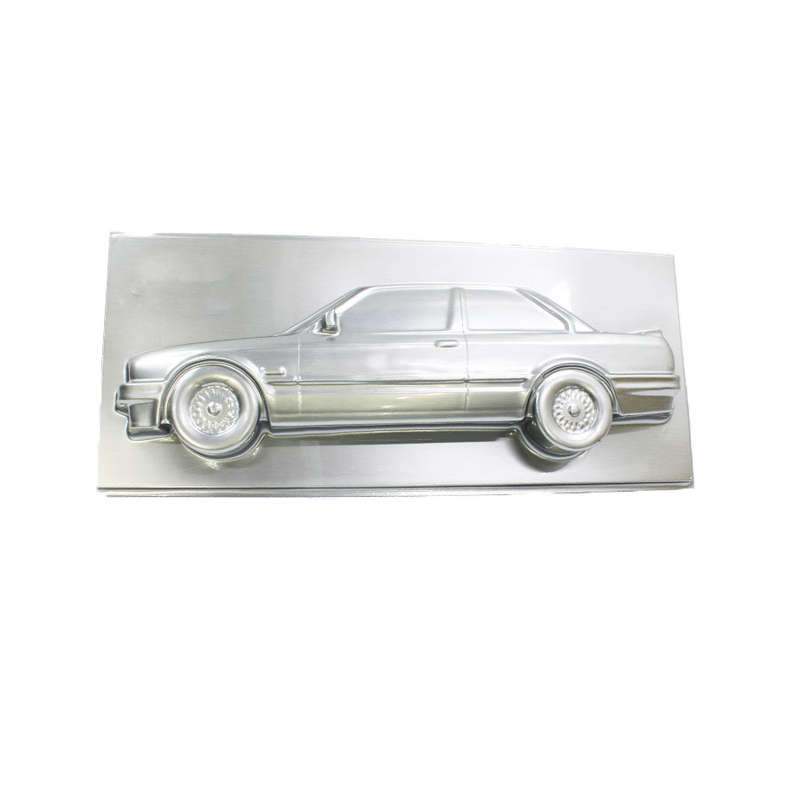 Brushed Alluminium Look Bmw E30 Wall Part (109x48cm)