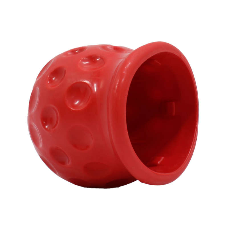 Universal 50mm Tow Bar Head Cover Cap (red)