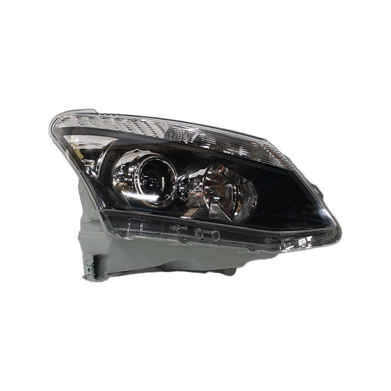 Isuzu D-Max 2013 Replacement Headlight RHS Black w/projector &amp; socket