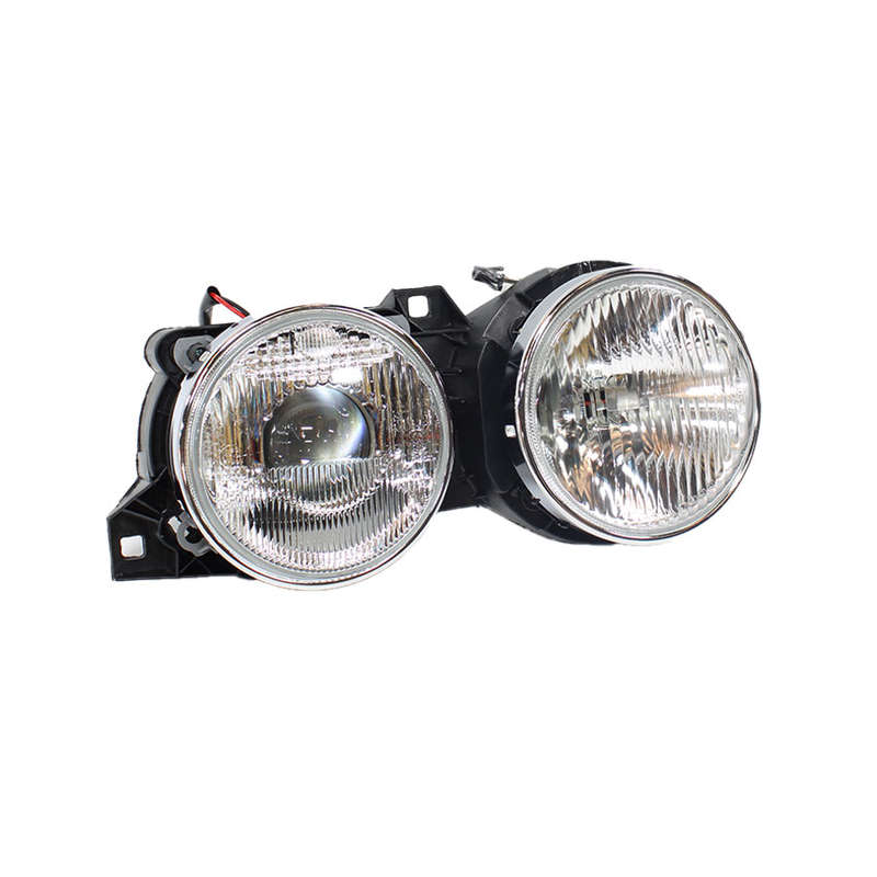 Bmw E30 1988 Replacement Headlight RHS w/base smiley (non-oem)