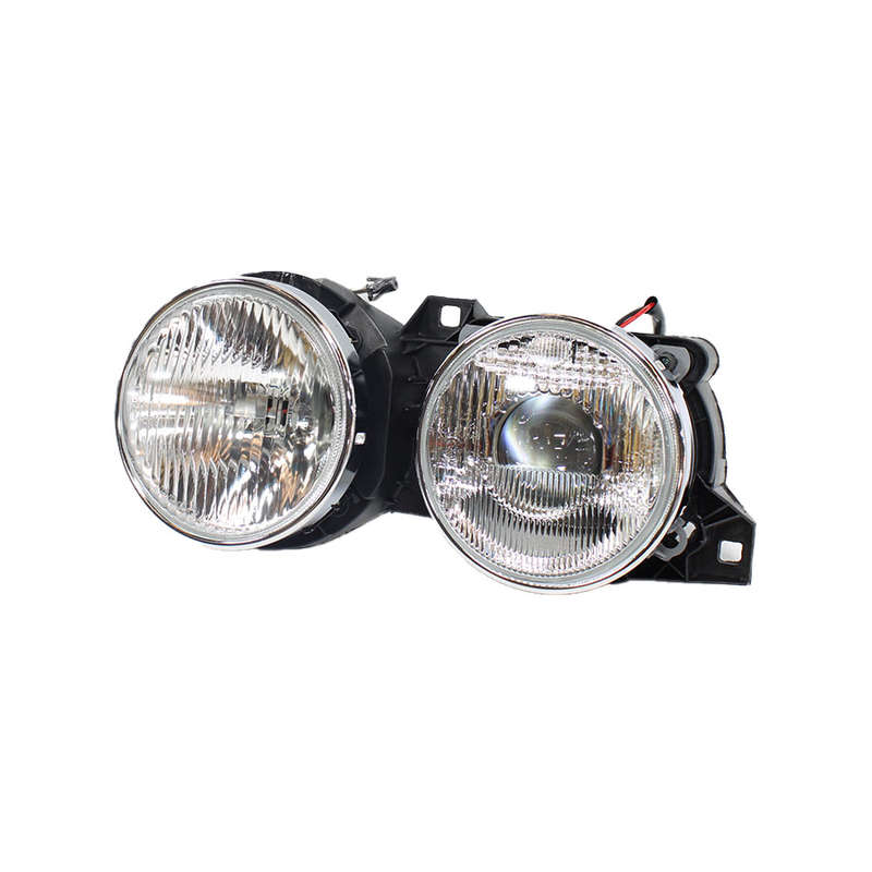 Bmw E30 1988 Replacement Headlight LHS w/base smiley (non-oem)