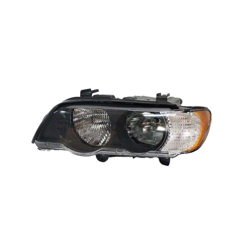 Bmw X5 E53 99 Replacement Headlight LHS Amber/Clear w/socket &amp; motor (non-oem)