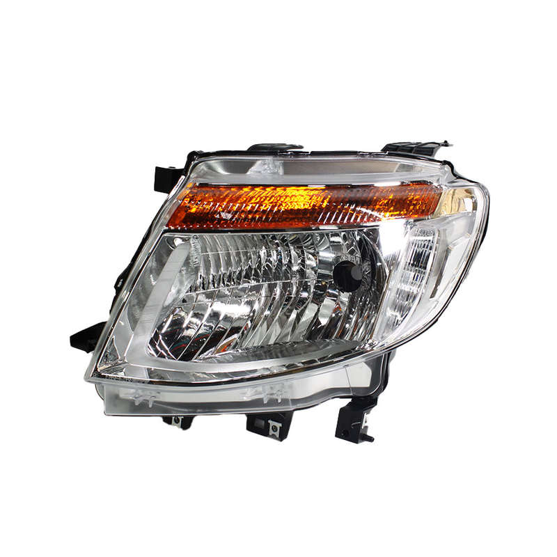Ford Ranger 2012 Replacement Headlight LHS chrome w/socket (non-oem)