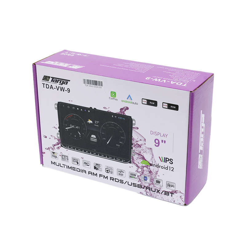 Targa TDA-VW9 Universal 9" Media Player for VW Models
