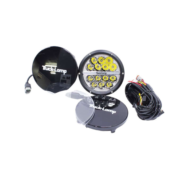 TruckLamp Series Drivelight 7" 70w Kit with Harness &amp; Covers
