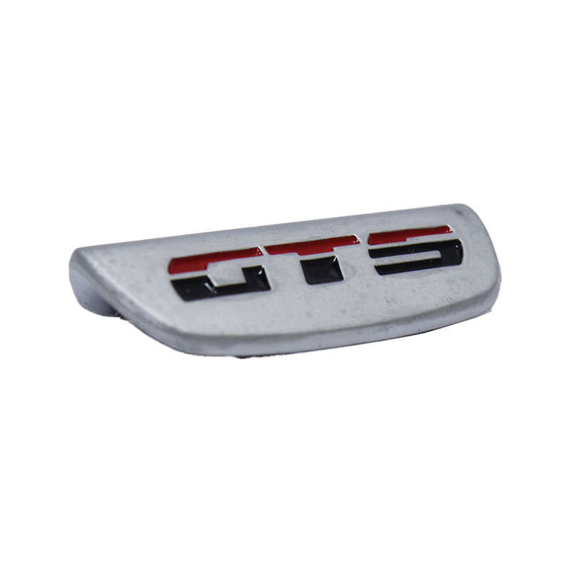 Alluminium Steering Wheel Badge with GTS logo