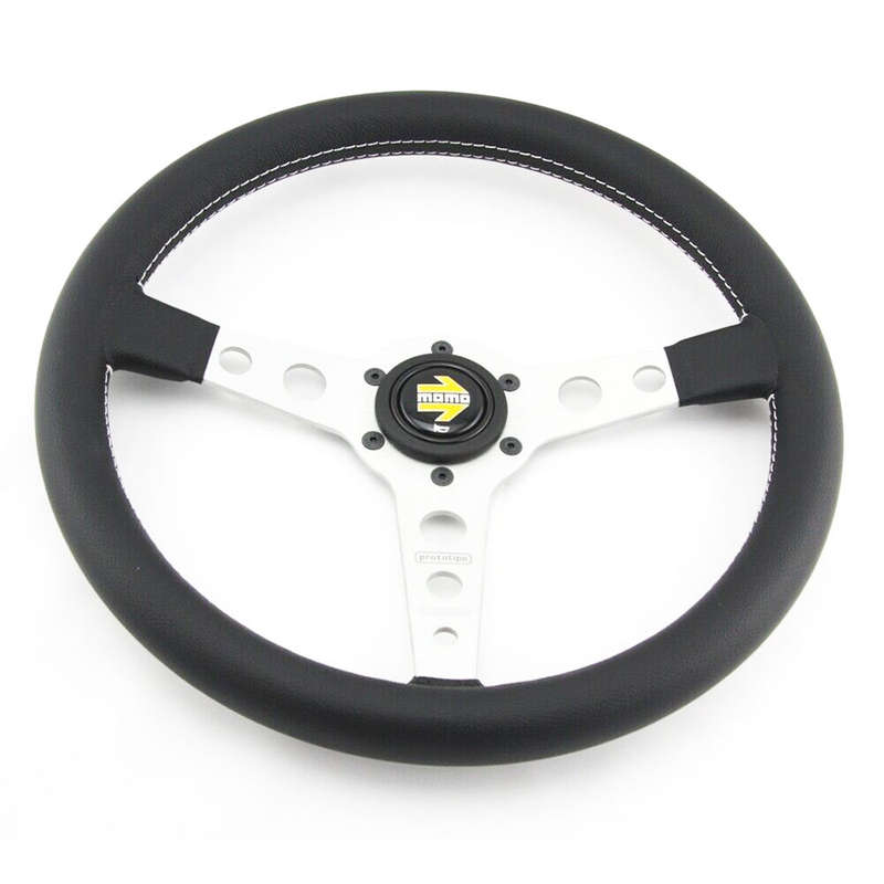 Momo VPRO320SILBR Prototipo 320mm Silver Spoke Sport Steering Wheel