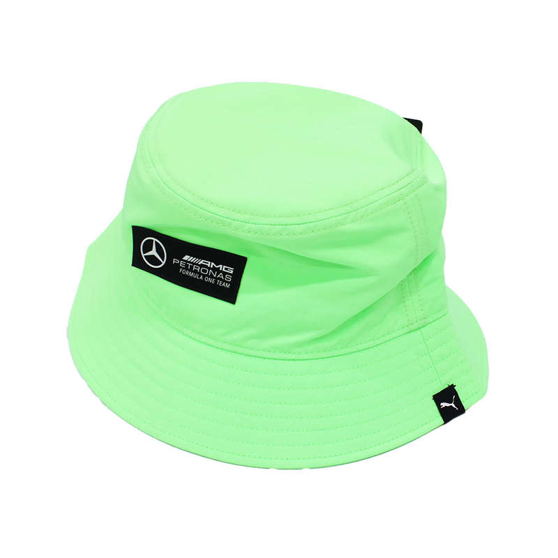 Mercedes Petronas AMG Bucket Hat (Neon Green)