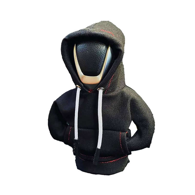 Gearshift Knob Novelty Hoody (Black)