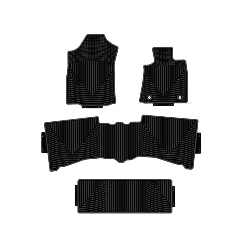 Rubber Floor Mats for Toyota Fortuner GD6 2016+ Automatic (4pc set)