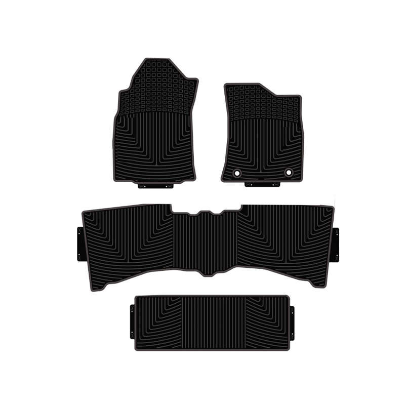Rubber Floor Mats for Toyota Fortuner GD6 2016+ Manual (4pc set)