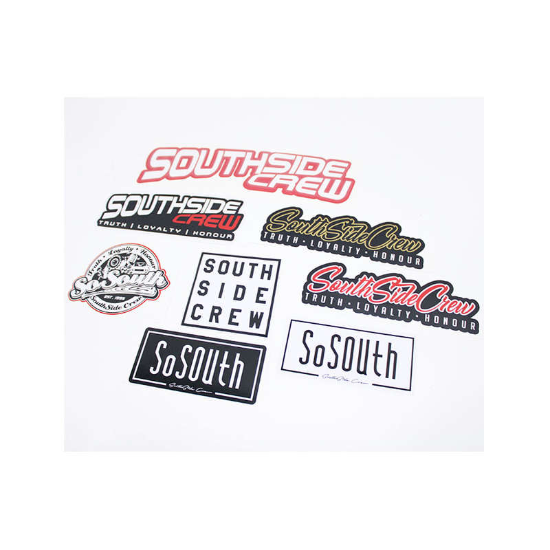 SouthSideCrew 8-Piece Sticker Set