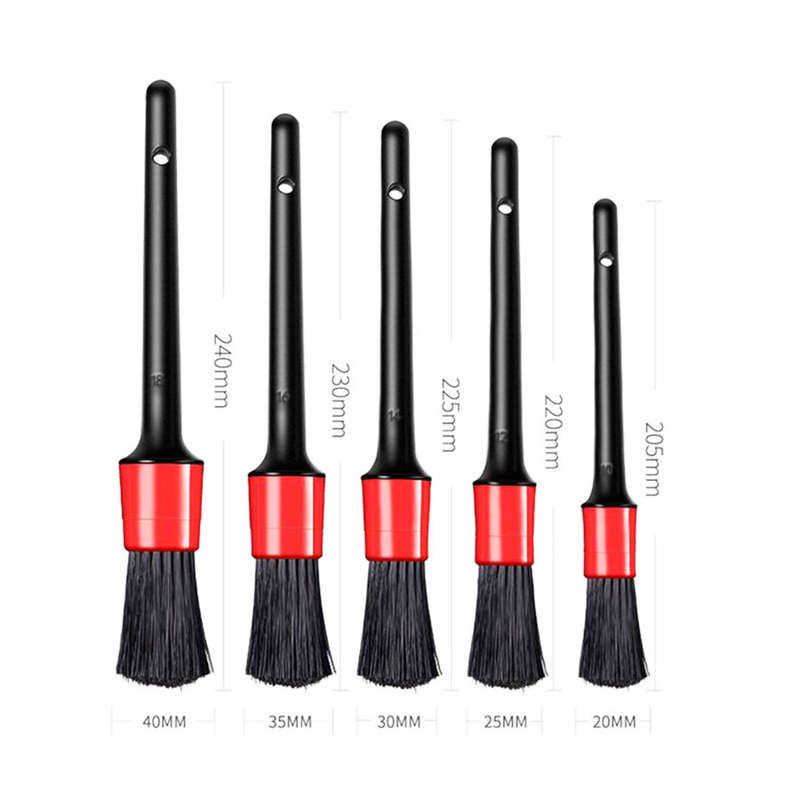 Automotive Detailing Brush Set - 5 Piece