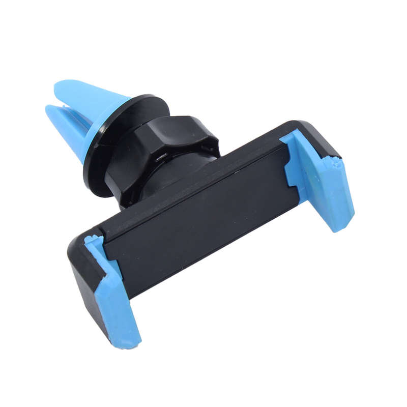 Mobile Phone Clamp-on Vent Holder (black &amp; Blue)