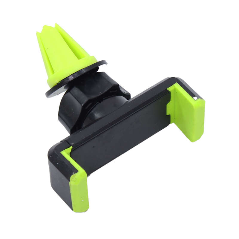 Mobile Phone Clamp-on Vent Holder (black &amp; green)