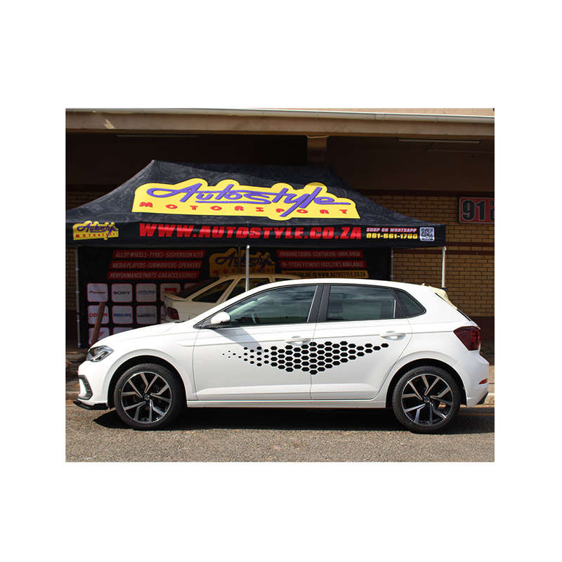 VW Touring Car Racing (TCR) Design Vinyl Sticker kit for Doors