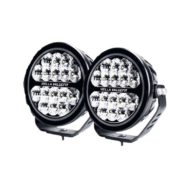 Hella ValueFit Supernova 2.0 7'' LED Spot Light Kit including harness