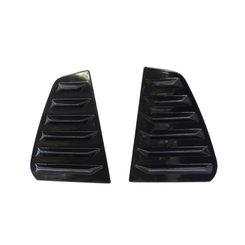 Wondershield Gloss Black Side Louvers for VW Golf MK7