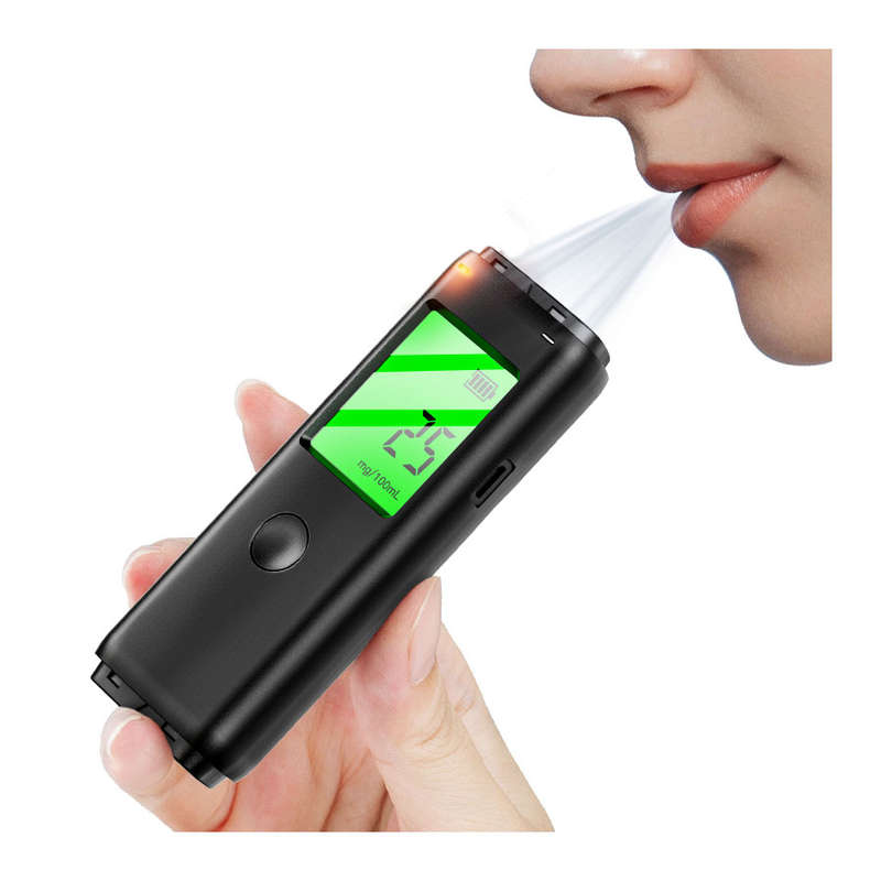 Mr Black 5 Fast Response Pocket Sized Alcohol Breathalyzer